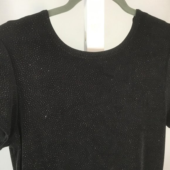 Vintage Braemar Sparkly T-Shirt Minidress - Picture 2 of 3